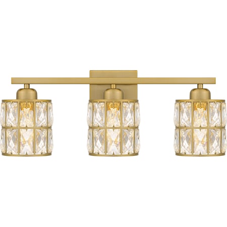 Quoizel Gibson Bath 3 Lights Aged Brass GIB8622AB